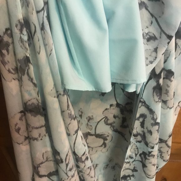 BCBGMAXAZRIA ISABELE FLORAL-PRINT MAXI DRESS Size 4 $298 - Picture 9 of 11